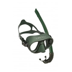 CRESSI Kit Máscara y Tubo Snorkel Buceo Calibro + Corsica de ADS 434VAR