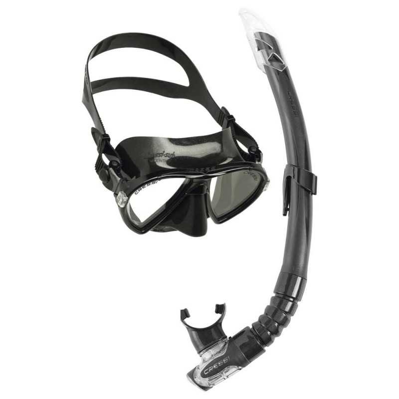 Snorkel mask and snorkel kit  OCEAN VIP + GAMMA
