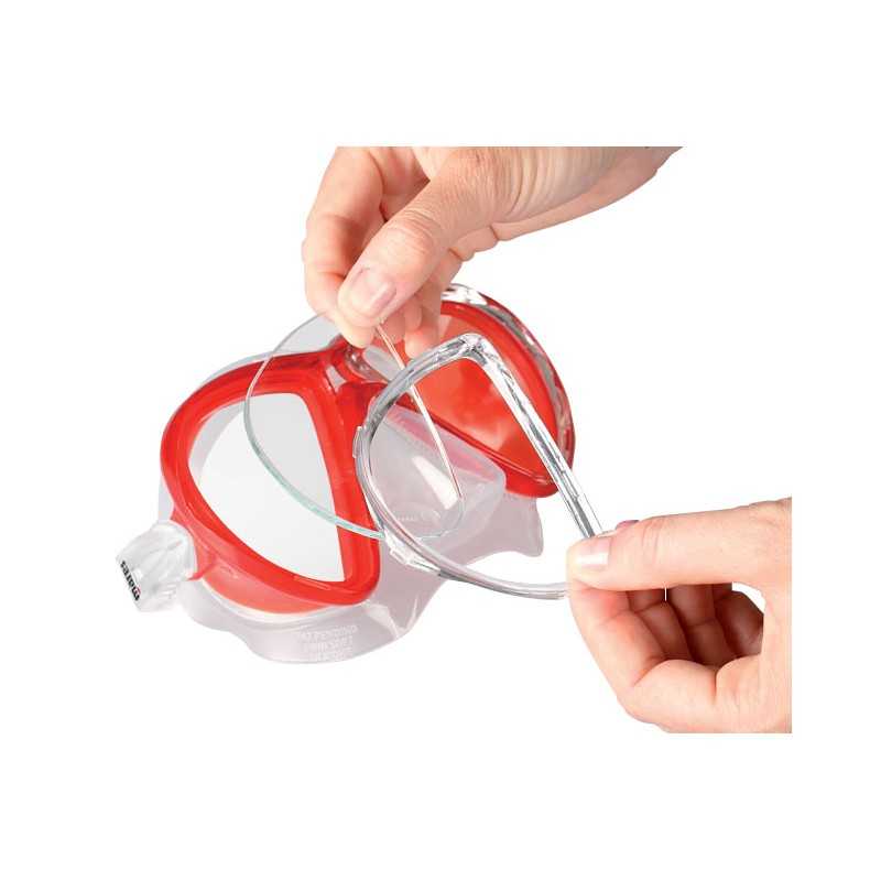 Myopia graduate lens for diving mask  X-VU