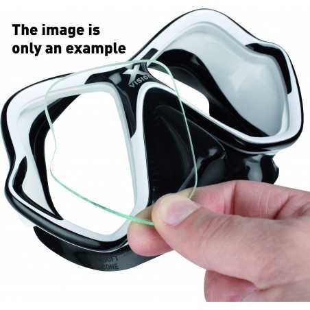 Hypermetropia graduated lens for diving mask  X-VISION