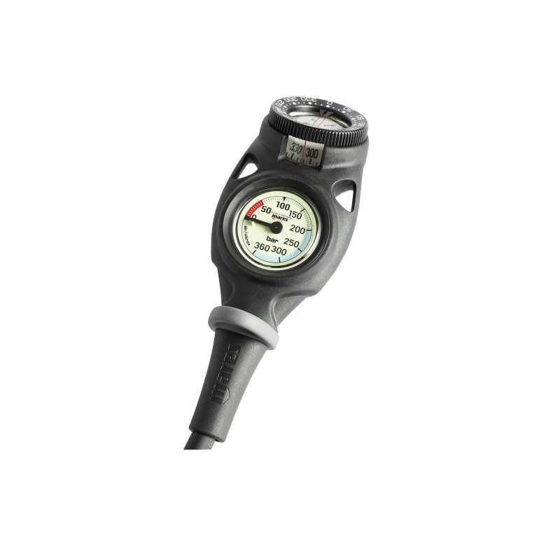 MARES Consola con barometro y profundimetro buceo MISSION 2C 414423USA