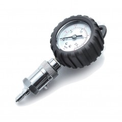 Lp pressure gauge tool quick connect with bleed 