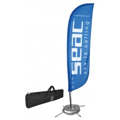 SEAC SUB Bandera de playa BEACH FLAG 55X200CM 3000002160040A