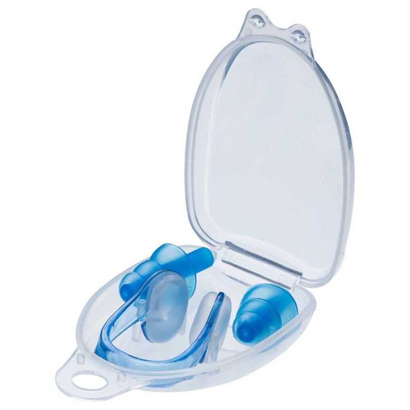 CRESSI Kit de pinza para la nariz y tapones los oídos FDF 200180