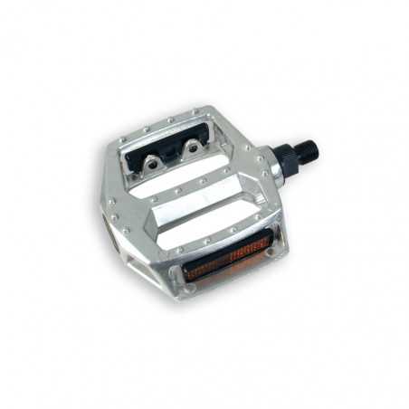 pedales de aluminio para bicicletas bmx freestyle con reflectores desmontables
