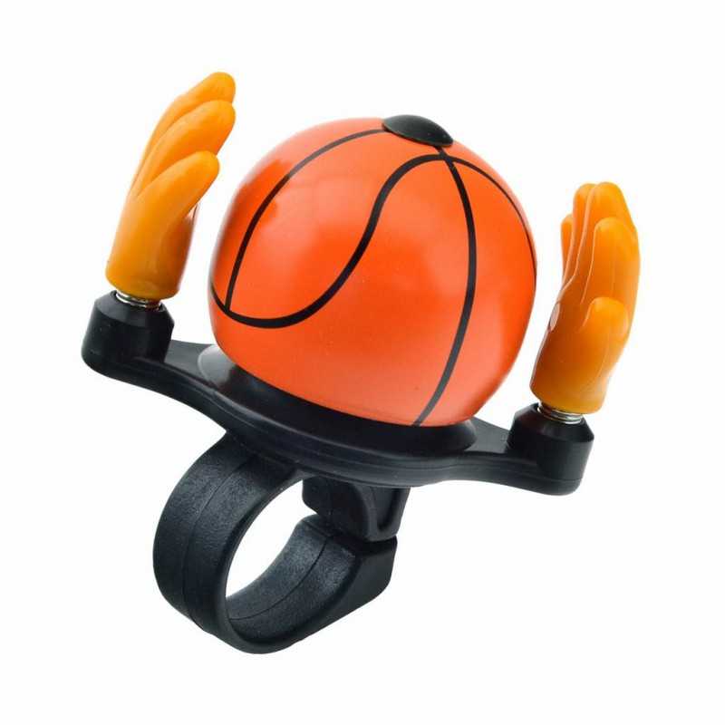 V BIKE Timbre de bicicleta rin-rin con diseño balón baloncesto 14839