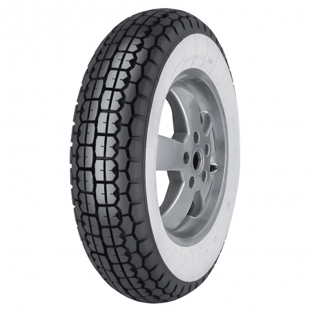 cubierta neumatico b13 - 8´´ 3.50-8 46j tt banda blanca 4pr