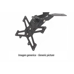 License plate frame bracket