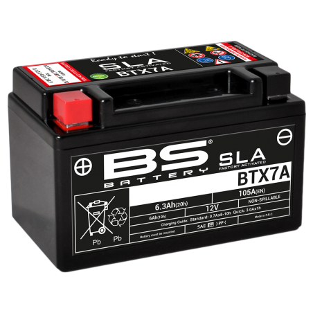 batteria sla btx7a (fa)