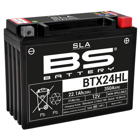 batteri sla btx24hl (fa)