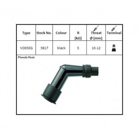 pipe, spark plug vd05eg