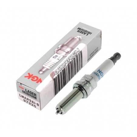ngk lmar9ai8 laser iridium spark plug for higher ignition capacity and extended life
