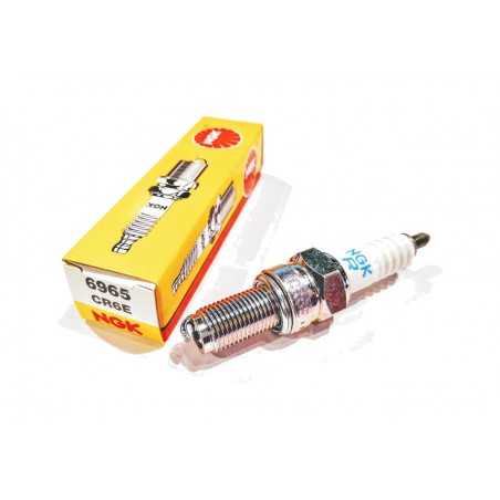 spark plug with threaded terminal cr6e