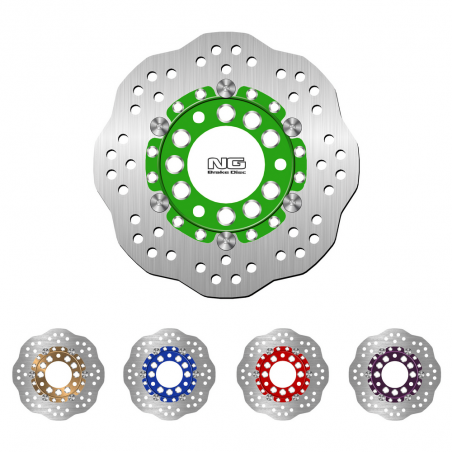 disco de freno trasero ondulado 1312x ø190 x ø58 x 4 mm