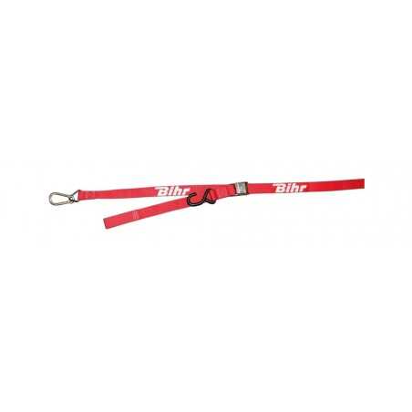 red transport strap belt