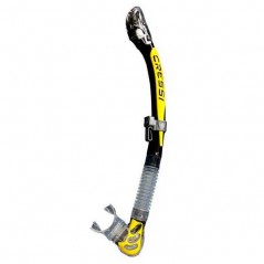CRESSI Tubo Respirador Snorkel Ultra Dry con Válvula Anti Entrada de Agua AES 258VAR