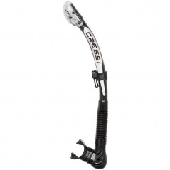 CRESSI Tubo Respirador Snorkel Ultra Dry con Válvula Anti Entrada de Agua AES 258VAR
