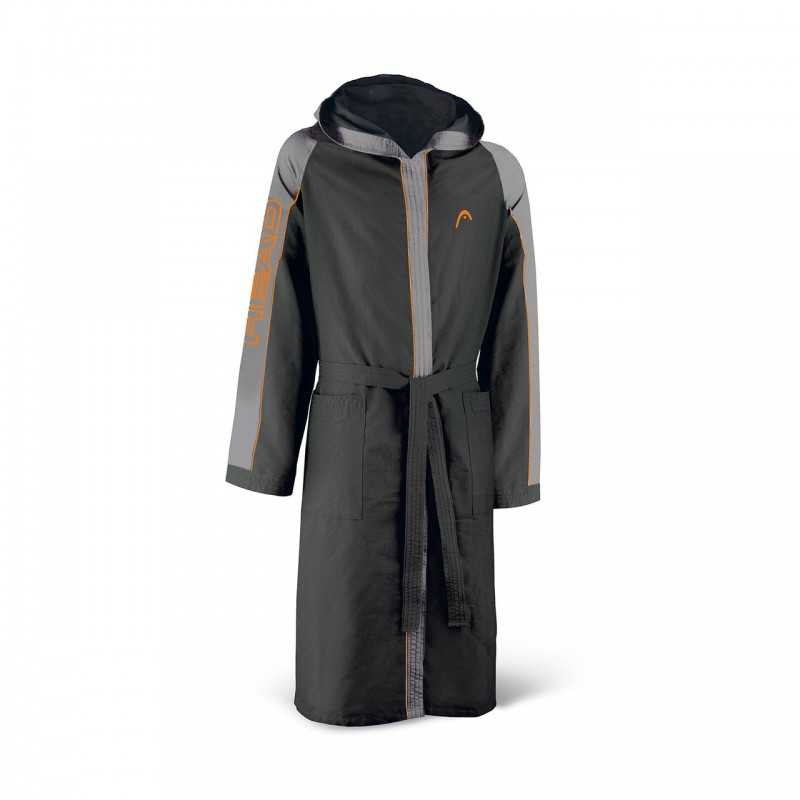 HEAD MICROFIBER BATHROBE junior 455053NEGR