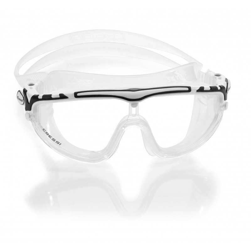 CRESSI Gafas de natación SKYLIGHT | Máscara monofacial diseño hidrodinámico y cristales antiempañantes anti -UV FDE 203350