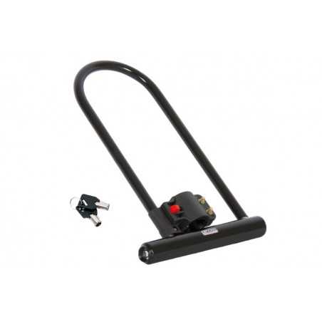 candado en u massi ox 180x320 mm - cierre con llave