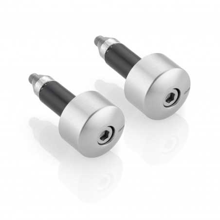 universal anodized aluminum handlebar end weights for motorcycles