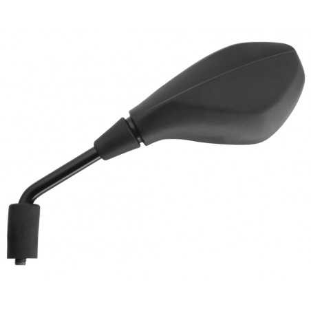 espejo retrovisor izquierdo tipo oem de plástico para manillar de moto - homologación ce