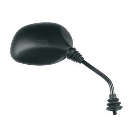 espejo retrovisor derecho tipo oem de plástico negro para manillar de motocicleta