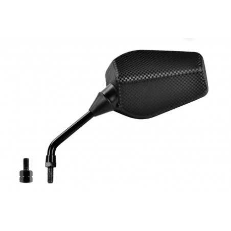 espejo retrovisor izquierdo c/fiber m8/125 (sustituye e695)