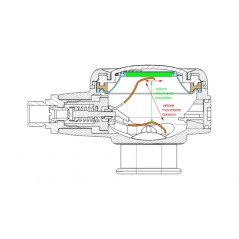 CRESSI Regulador buceo XS COMPACT - AC2 DHX 787051VAR
