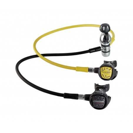 CRESSI Kit de regulador buceo + octopus XS COMPACT AC2 DHY 787051VAR