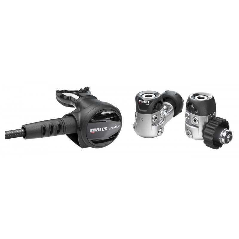MARES Regulador de buceo PRESTIGE 15X - Compacto y fiable 416234NEG