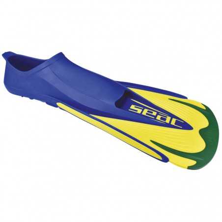 SEAC SUB Aletas de natación cortas Team para fortalecer y tonificar los músculos las piernas 0710028VER