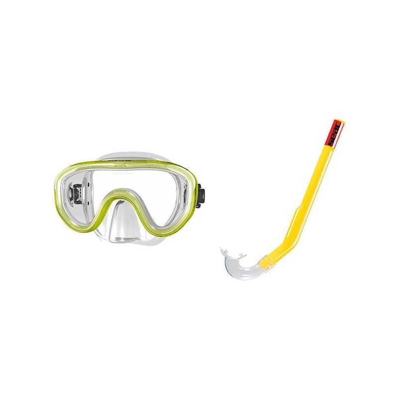SEAC SUB SNORKEL MASK AND SNORKEL KIT SET BIS MARINA 0890014360000A