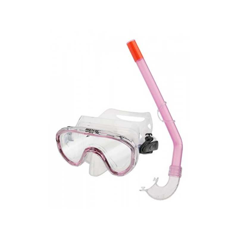 SEAC SUB Kit mascara y tubo snorkel buceo SET BIS MARINA SILTRA 0890015680000A
