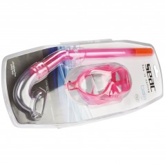 SEAC SUB Kit mascara y tubo snorkel buceo SET BIS BAIA 0890028680000A