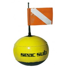 SEAC SUB Boya buceo ROUND BUY FLUO W/LINE 0950012000000A