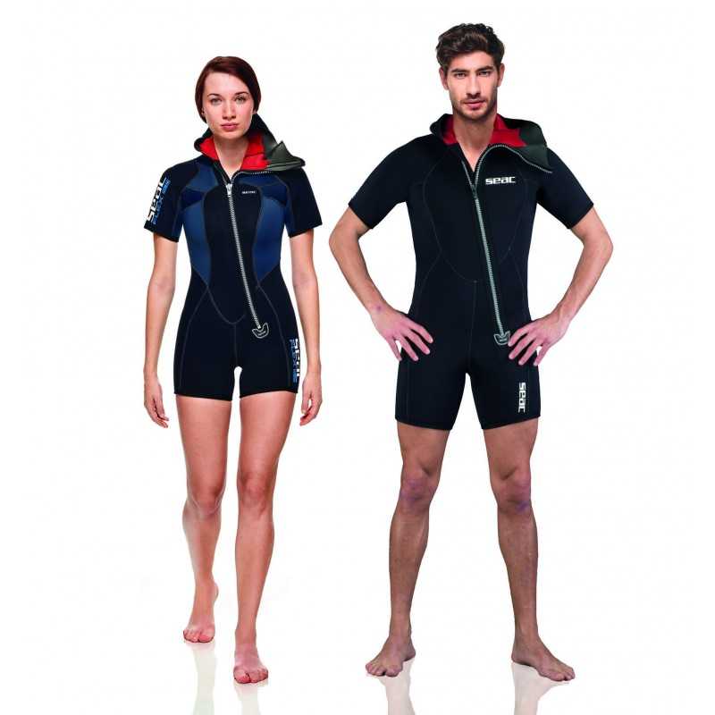 SEAC SUB Traje humedo buceo SHORTY FLEX EVO MAN 5mm - VEST 0010085VAR