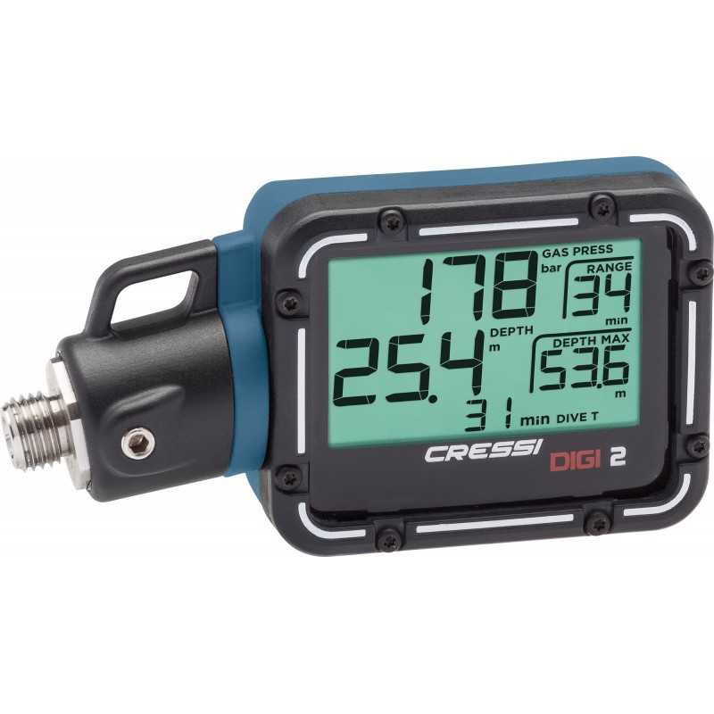 CRESSI Manometer, depth gauge, thermometer, digital diving watch DIGI 2 EKC 8000VAR