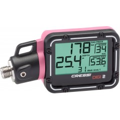 CRESSI Manometro, profundimetro, termometro, reloj digital buceo DIGI 2 EKC 8000VAR
