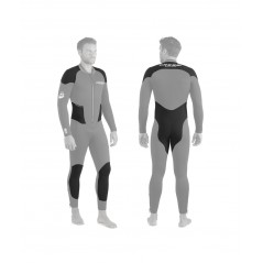 CRESSI Traje de buceo neopreno monopieza con capucha para mujer ENDURANCE 7 MM CLV 500042VAR