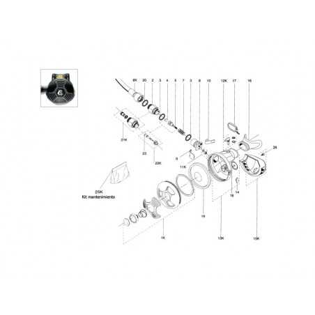 REPLACEMENT DIVE REGULATOR: VALVE 2ND STAGE REGULATOR (COMPONENT) C / SEAT