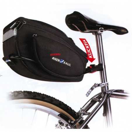 bolsa de sillín + adaptador countour magnum 6 l (32x17x22 cm) klickfix