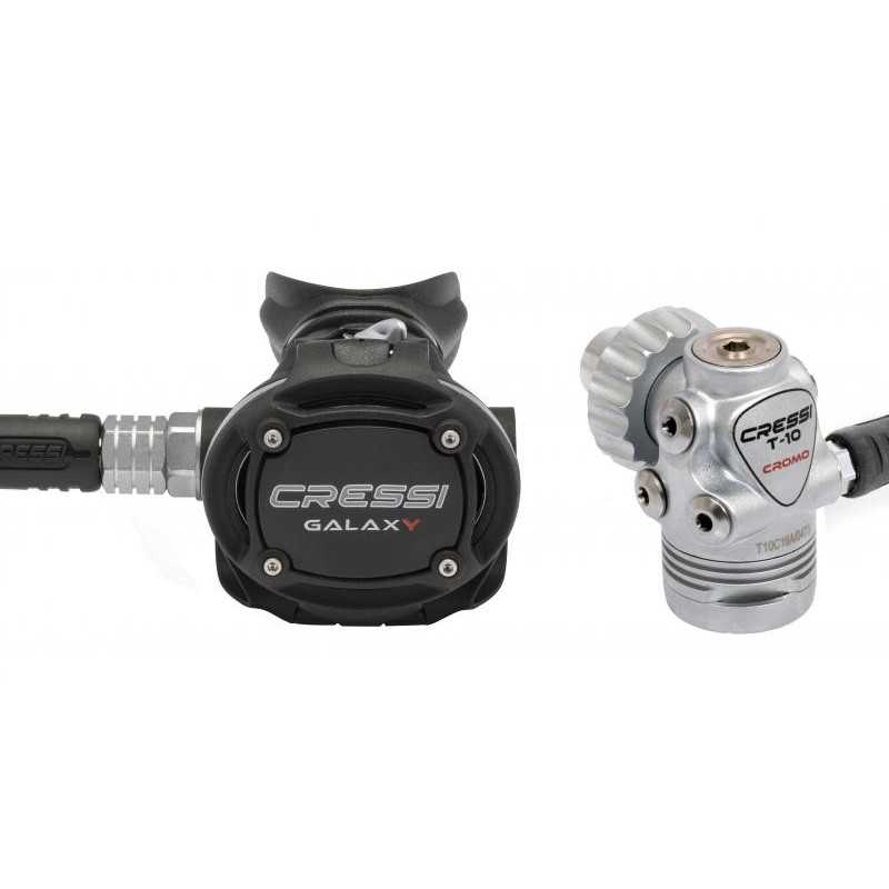 CRESSI First and second stage diving regulator GALAXY T10sc DIN 300 GALAXY T10sc DIN 300 DHX 845100