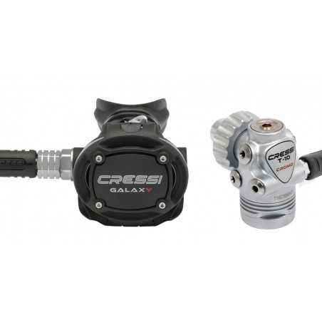 CRESSI Regulador buceo primera y segunda etapa GALAXY T10sc INT DHX 845000