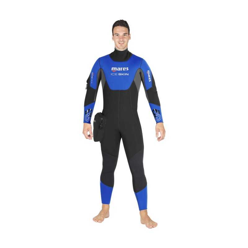 MARES Traje de neopreno seco para hombre ICE SKIN 70 412102
