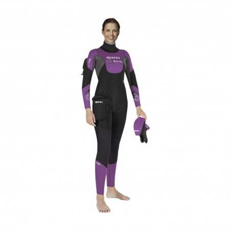 MARES Traje de neopreno seco para mujer ICE SKIN 70 412103