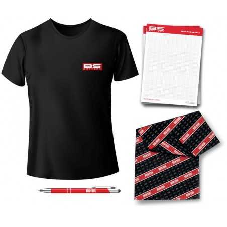 BS BATTERY Merchandising pack 6 t-shirts + 6 neck panties + 6 pens and notebooks 1109462