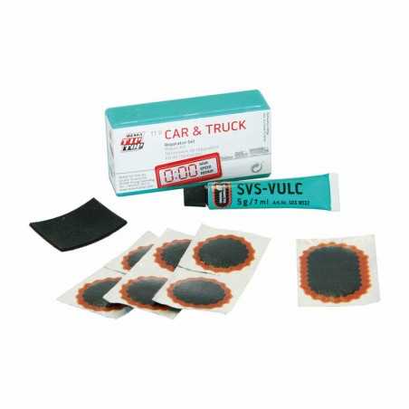 kit antipinchazos parches para moto tt11