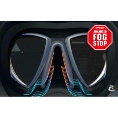 CRESSI Kit máscara + tubo de snorkel QUANTUM / ITACA ULTRA DRY ADS 405150VAR