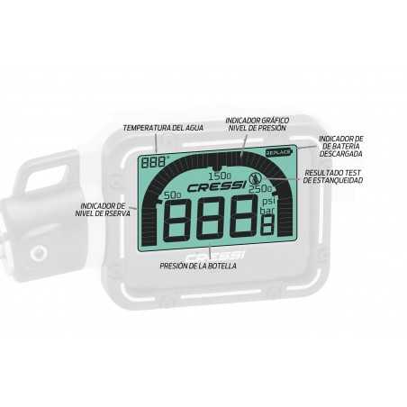 CRESSI CONSOLA DE BUCEO DIGI EKC 790010